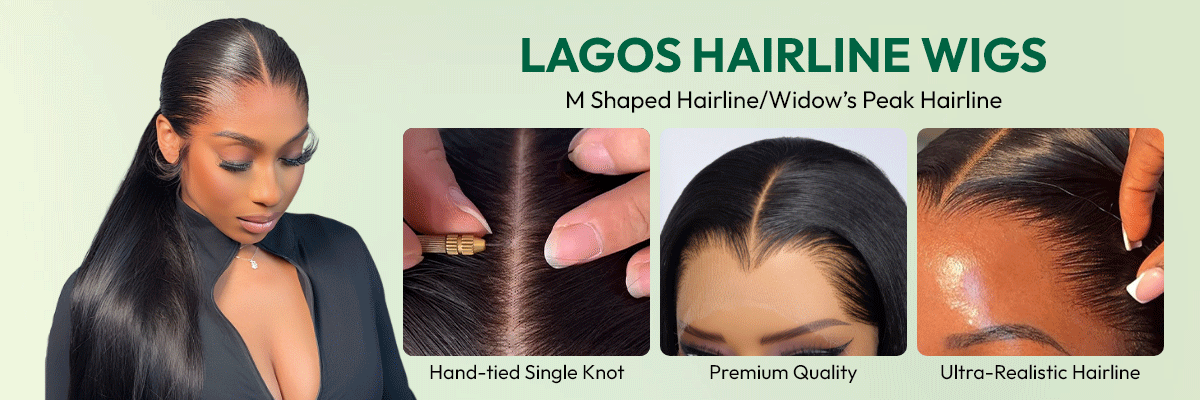 M Hairline Wigs