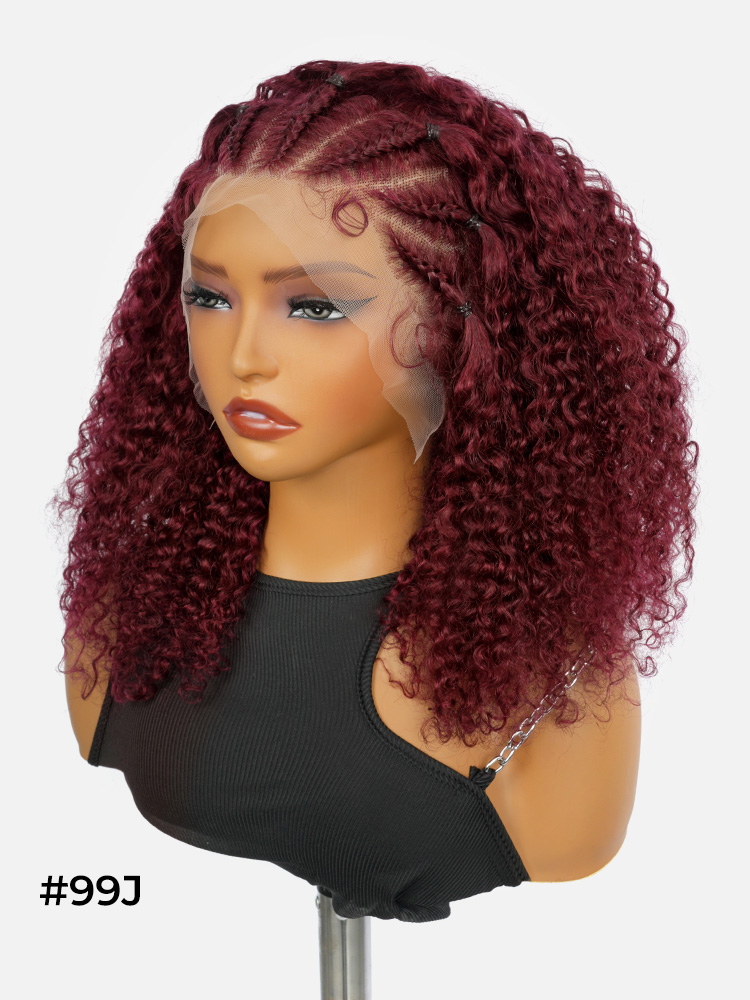 Braid Wigs Curly 99J
