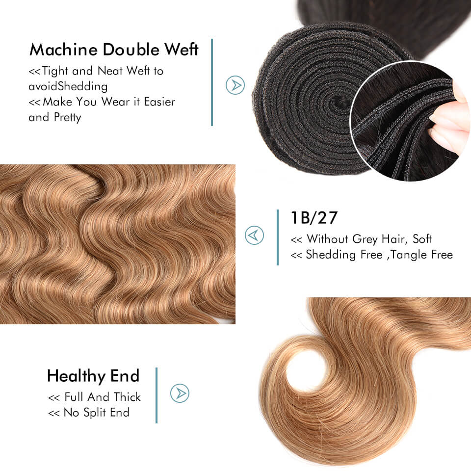 Colored Human Hair Bundles
