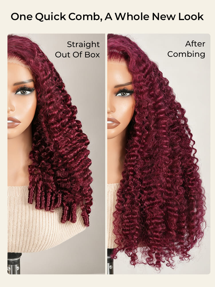 glueless lace front wig
