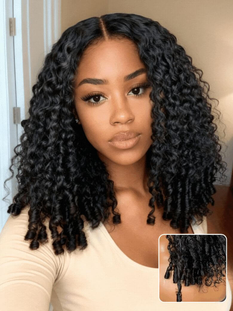 Burmese curly wig