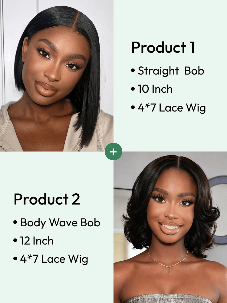 glueless lace front bob wig