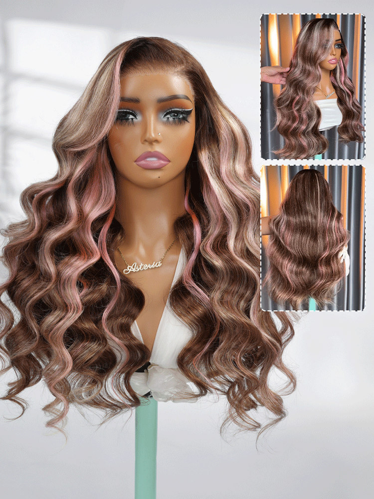 Pink Balayage Color
