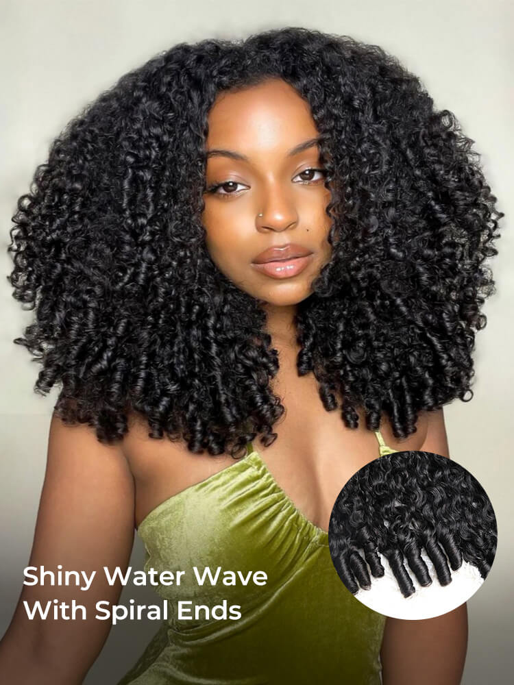 250% Density Burmese Curly 5x7 Pre Cut Wig - Ready To Go