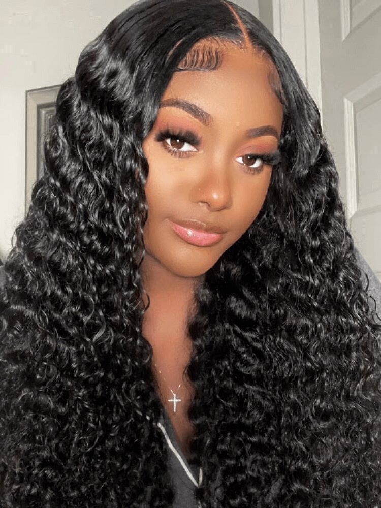 Deep wave wig 6x6 closure wig