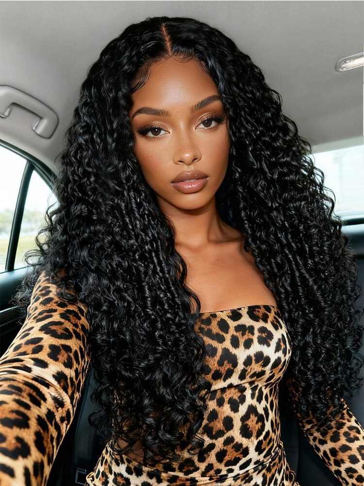 Glueless Human Hair Half Wig