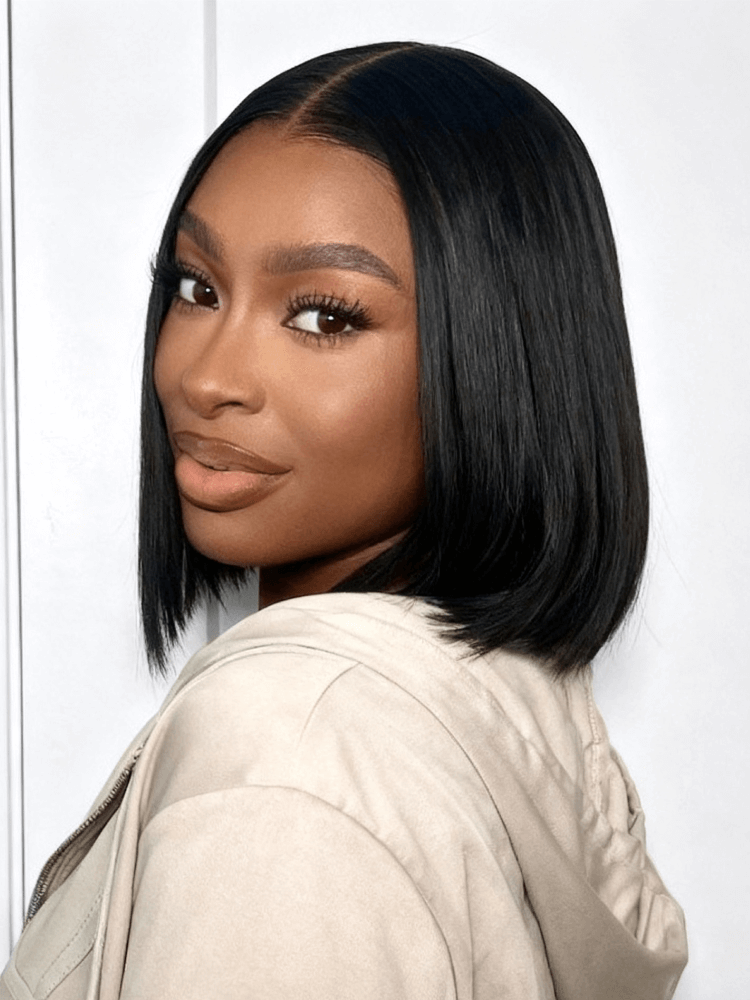 10-inch straight bob