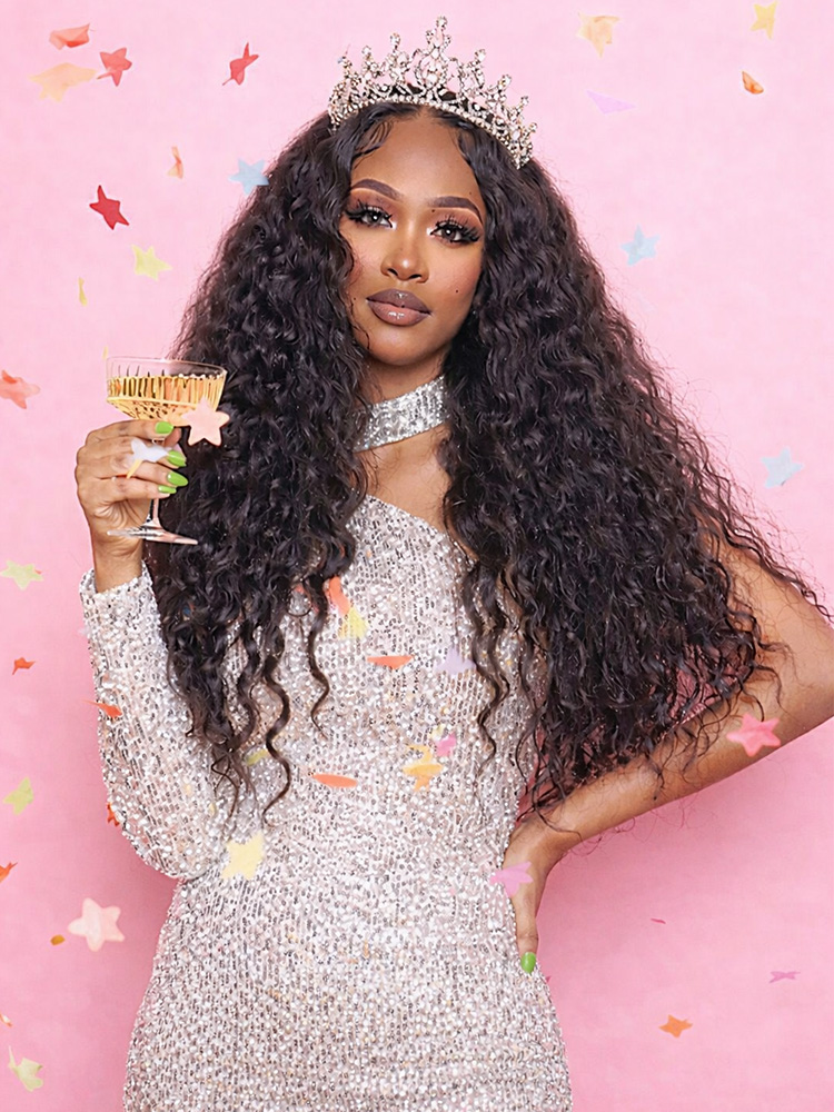 Long Hair Loose Deep Invisible HD Lace Front Wig For Women