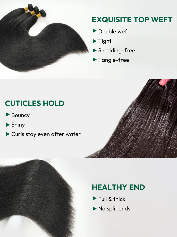 high-quality human hair weave
