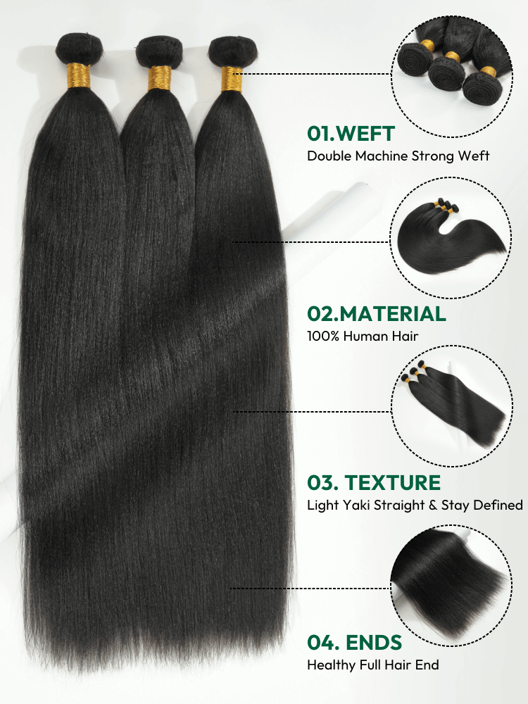 Straight Hair 3 Bundles