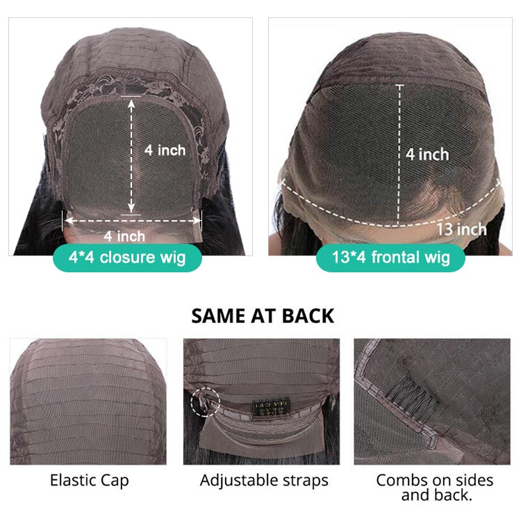 4*4 bob vs. 13x4 frontal bob