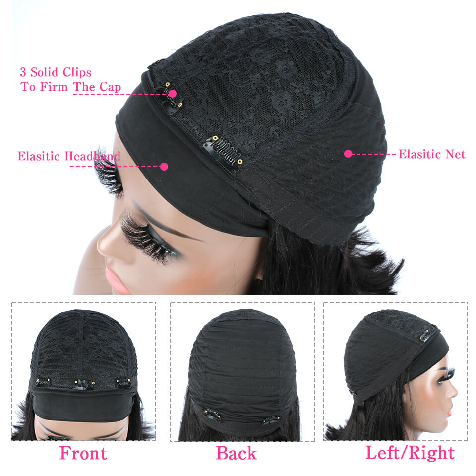 headband bob wig