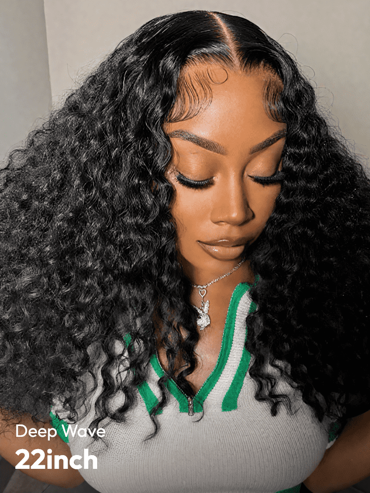 22INCH deep wave wigs