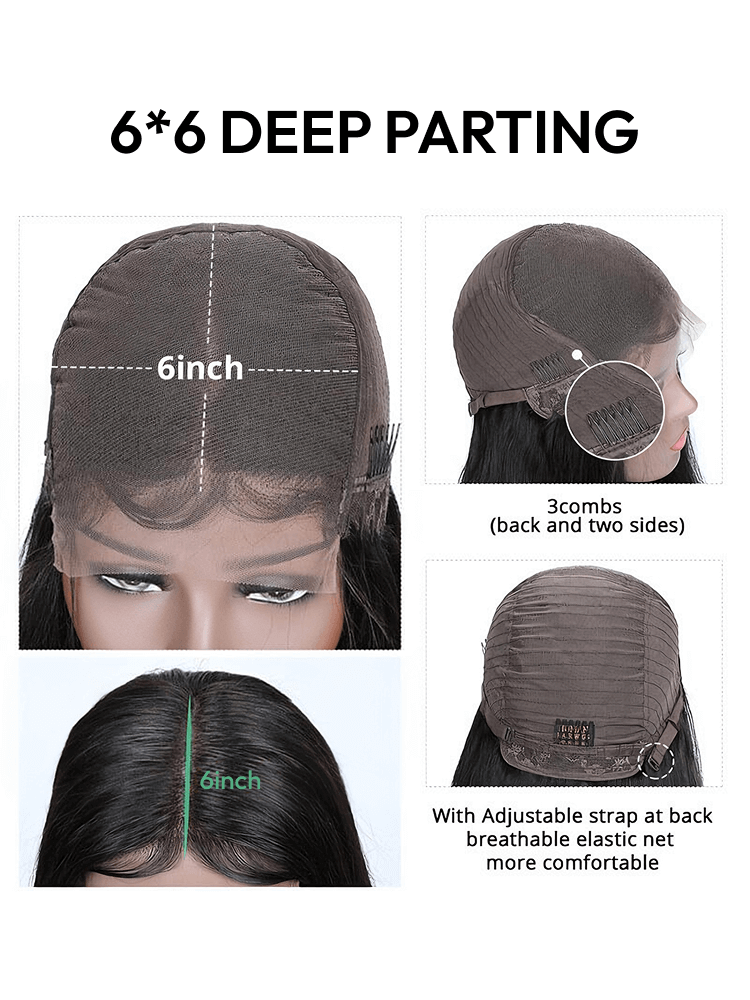 6x6 Lace Closure Wig