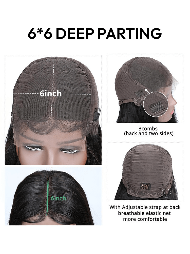 6x6 Lace Closure Wig