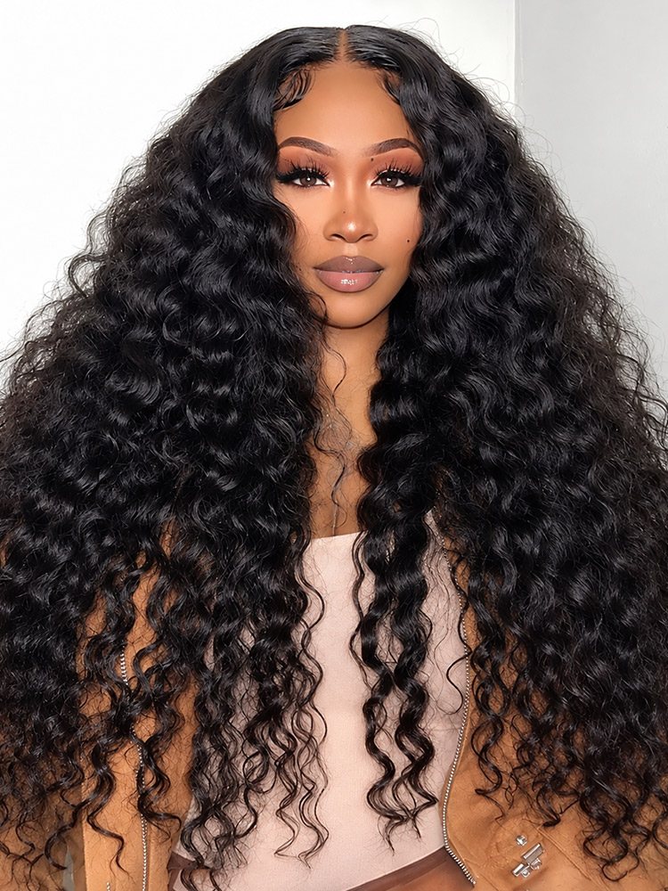 Long Hair Loose Deep Invisible HD Lace Front Wig For Women
