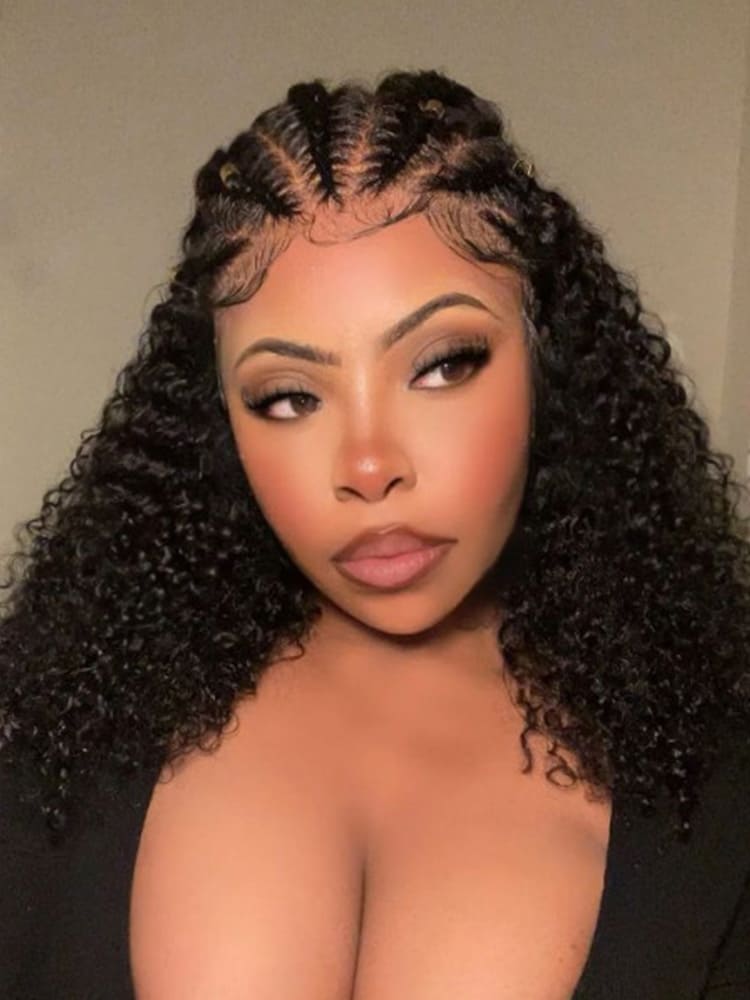 Curly Hair Lace Front Wigs
