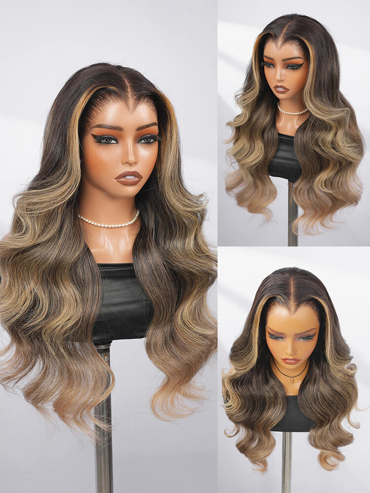 Ombre blonde color