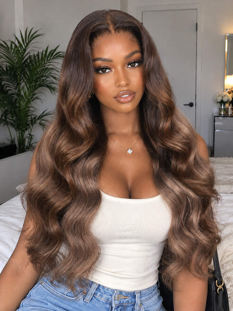 Taupe Brown Wig