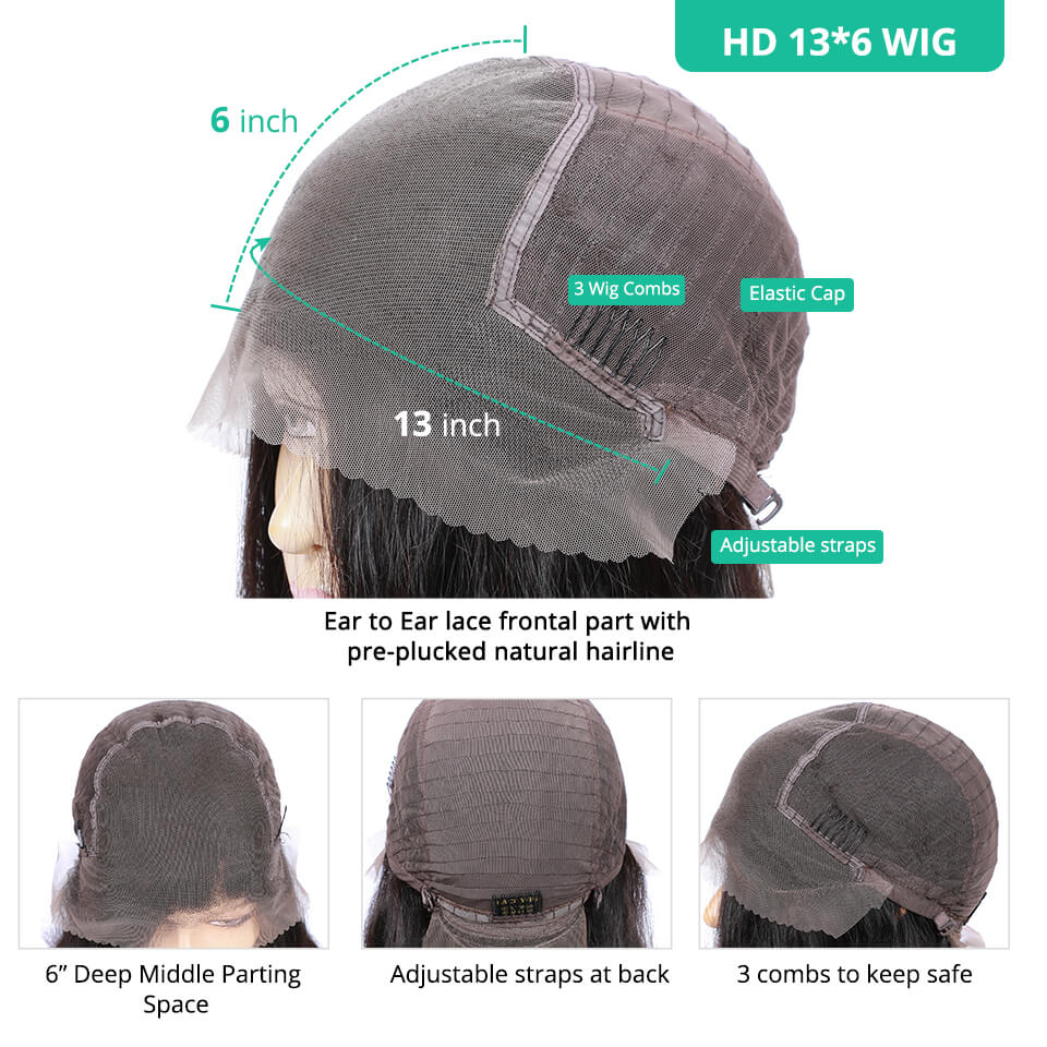 HD 13x6 Wig