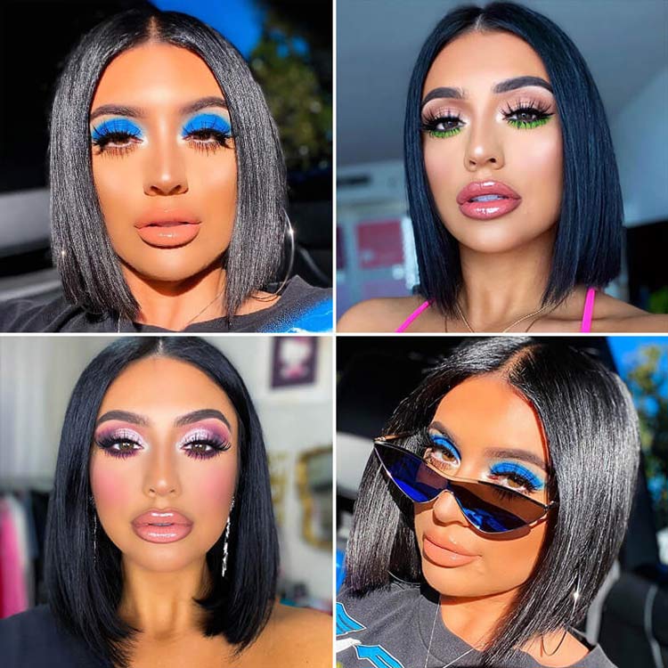 Bob wig human hair