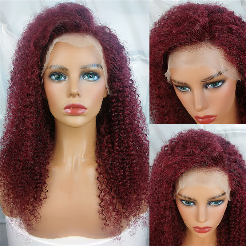 Colored Curly Wig