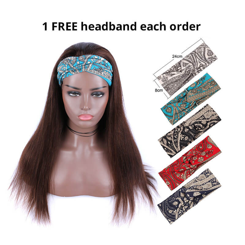 Colored Headband Wig