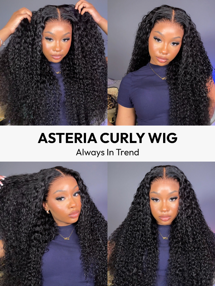 Asteria curly wig