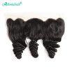 Unprocessed Loose Wave Human Hair 13*4 Lace Frontal Closure