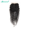 100% Unprocessed Human Hair Curly Hair 4*4 Lace Closure Brazilian Hair