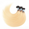 Ombre Straight Hair Weave Bundles 1B/613 Color 3PCS In Stock