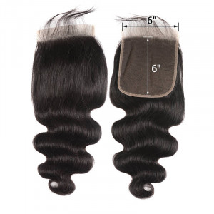 Body Wave Closure 6x6 Closure