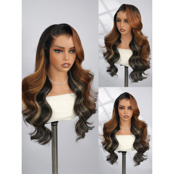 Highlight Lagos Hairline Loose Body Wave 13x6 HD Lace Front Glueless Wigs