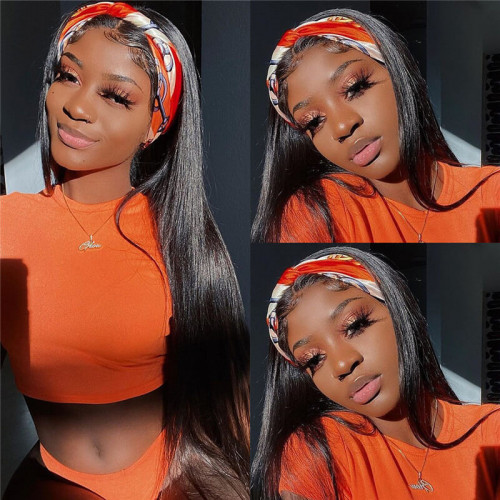  Human Hair Headband Half wigs