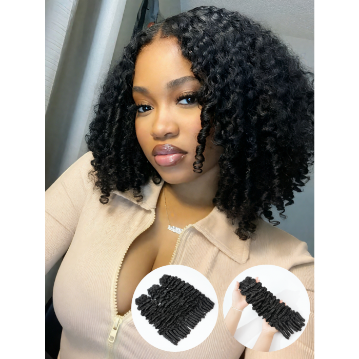 Burmese Deep With Spiral Ends 100% Human Hair Bundles 1pc / 3pcs