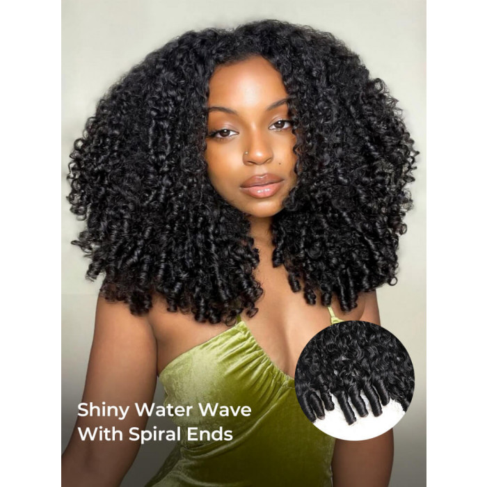 250% Density Burmese Curly 5x7 Pre Cut Wig - Ready To Go