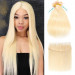 613 Blonde Weaves With Frontal