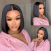 Bob Lace Front Virgin Hair Straight Wigs