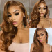 Light brown lace wig