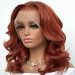 Pre plucked Colored Wave Wig With Undetectable Transparent Lace-3