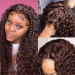 Brown Water Wave Lace Front Wigs