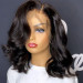Short Bob Body Wave Wig Lace Front Wigs 100% Human Hair For Women
