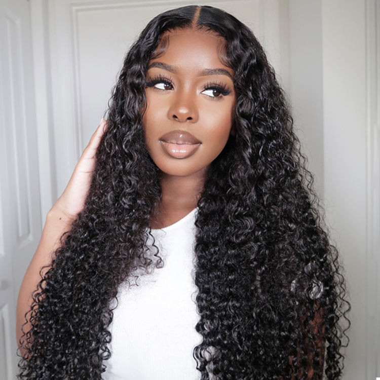 Long Curly Human Hair Wigs For African-American Women -Asteriahair