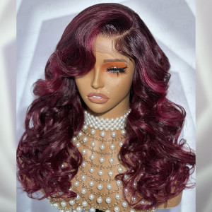 HAIR BEAUTE カレイド 13x4 150% HD Lace Front Glueless Wig Human Hair Body Wave