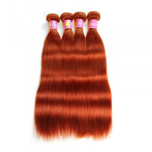 Ombre #350 Color Straight Human Hair Weave 4 Bundles On Sale -Asteriahair
