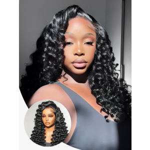 HAIR BEAUTE カレイド 13x4 150% HD Lace Front Glueless Wig Human Hair Body Wave