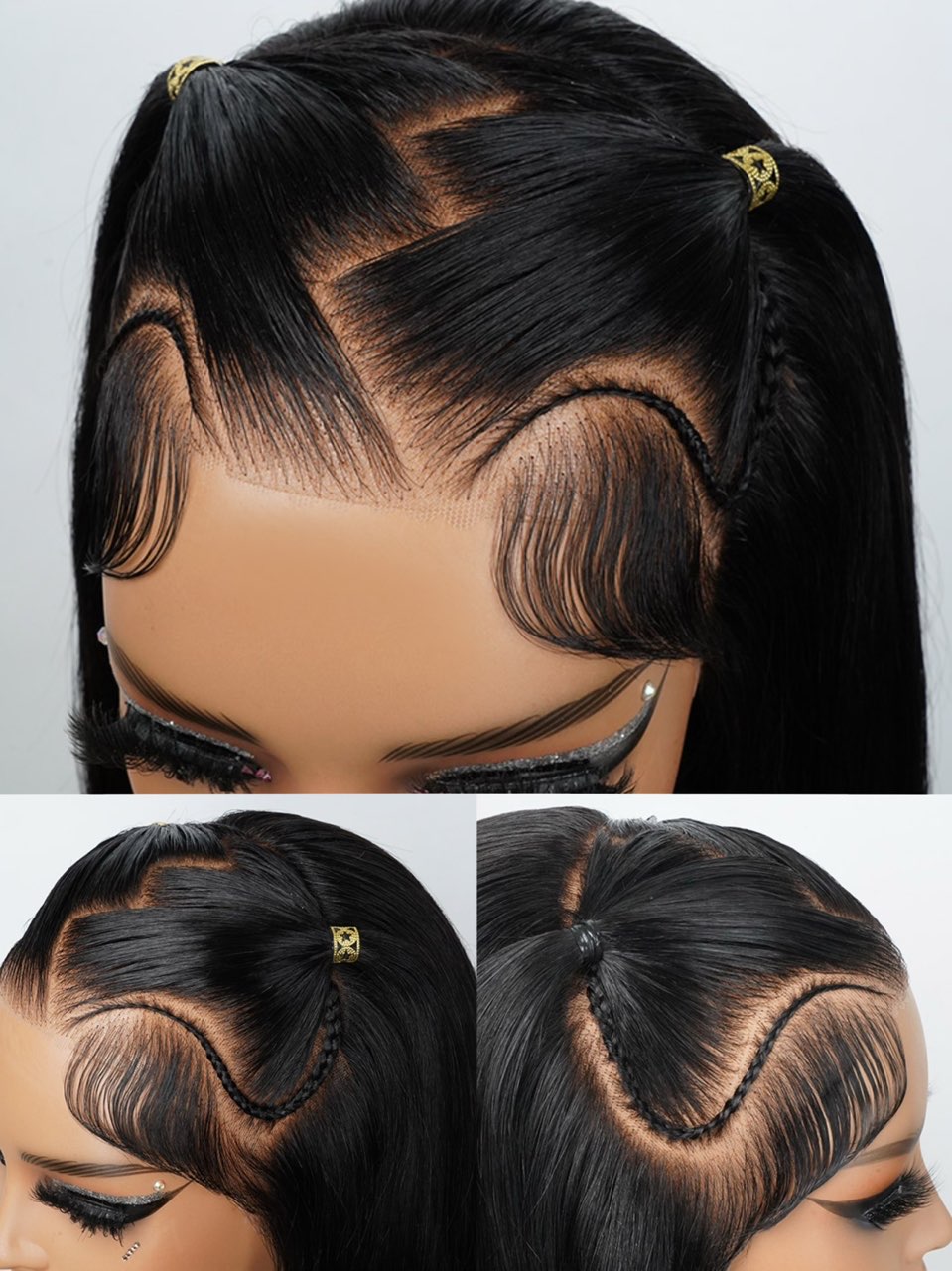 Straight Short Lace Front Bob Wig