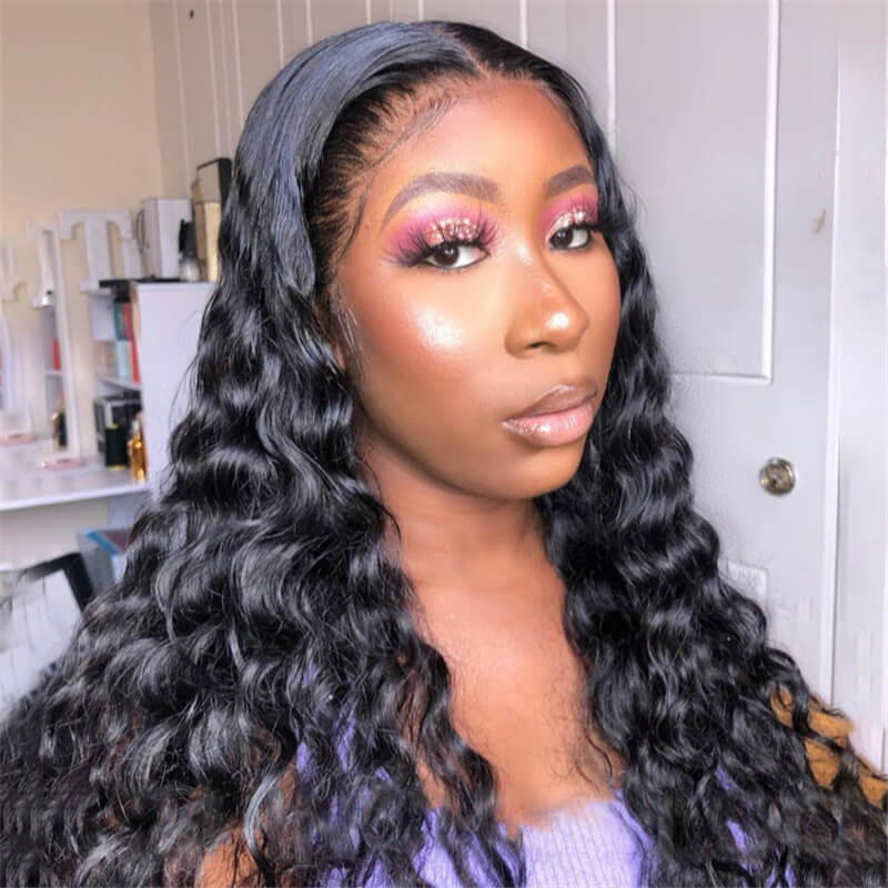loose deep wave lace wig