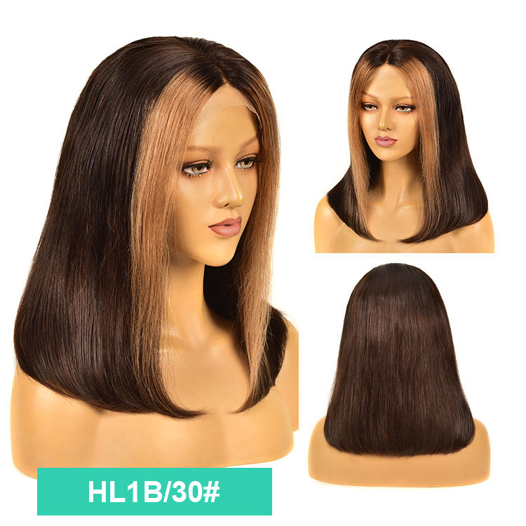 Highlight bob wig