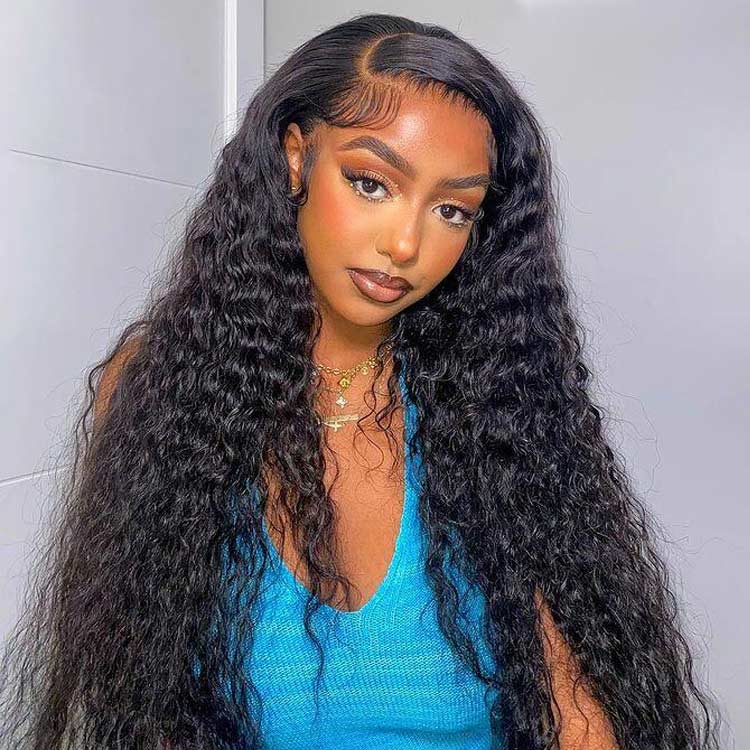 Long hair curly wig